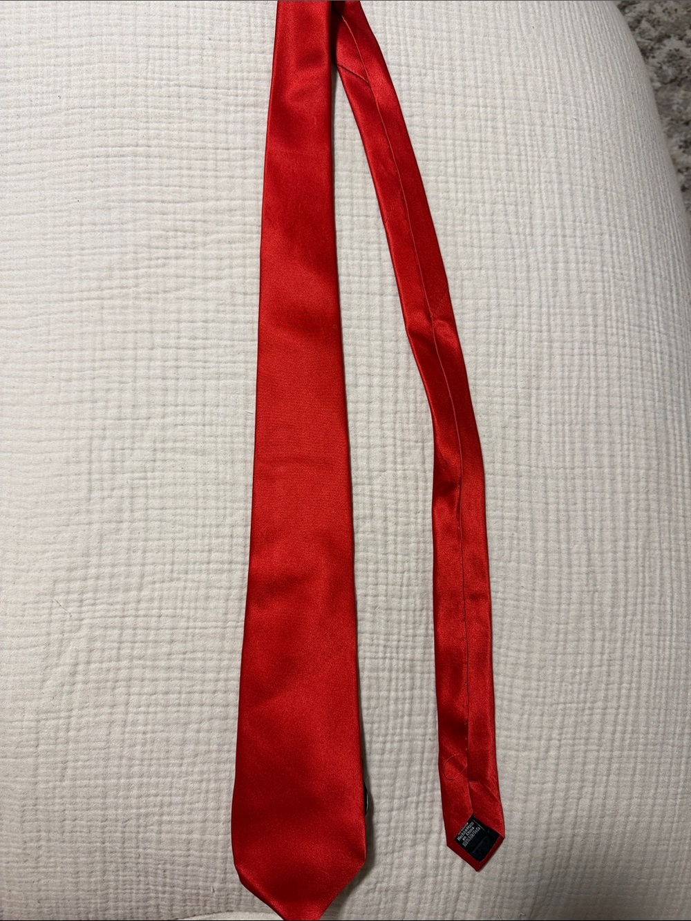 Van Heusen Red Silk Tie